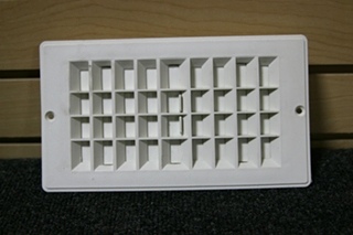 RV/MOTORHOME WHITE FLOOR OR CEILING VENT SIZE: 9-3/16 X 5-3/16 *OUT OF STOCK*