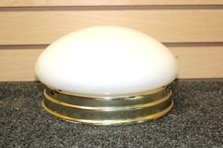 USED RV/MOTORHOME INTERIOR CEILING DOME LIGHT | SIZE: 9 INCH