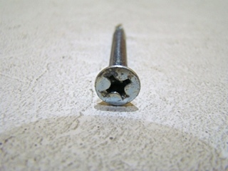 NEW SELF TAP SCREW W/FLAT PHILLIPS HEAD SIZE:2 7/8X1 3/8 