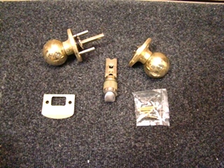 NEW RV OR HOME FAULTLESS PASSAGE SET DOOR KNOB  