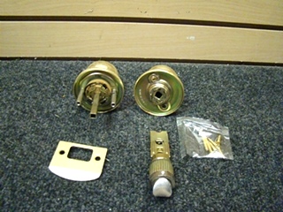 NEW RV OR HOME FAULTLESS PASSAGE SET DOOR KNOB  