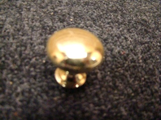 NEW BRIGHT BRASS HANDLE PULL KNOB  PRICE: $10.00 FOR 10 