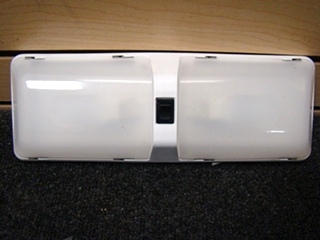 USED RV/MOTORHOME WHITE DOME LIGHT PANEL (CLOUDY LENS) FOR SALE