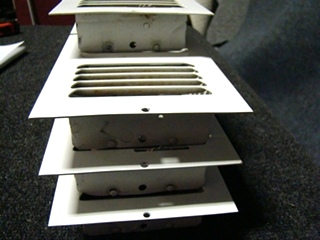 USED RV/MOTORHOME WHITE FLOOR VENTS (SET OF 7) FOR SALE