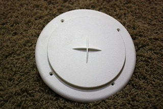 USED SET OF 6 ROUND CEILING VENT COVERS FOR SALE