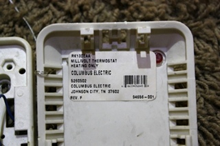 USED RV COLUMBUS ELECTRIC HEAT THERMOSTAT RK130EAA FOR SALE