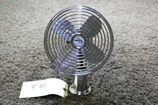 USED RV ROAM CHROME DASH FAN FOR SALE