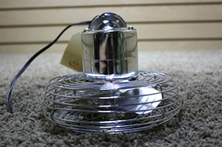 USED RV ROAM CHROME DASH FAN FOR SALE