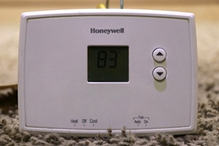 USED RV HONEYWELL WALL THERMOSTAT MOTORHOME PARTS FOR SALE