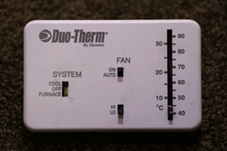 USED RV DUO-THERM BY DOMETIC 3107612.024 WALL THERMOSTAT FOR SALE