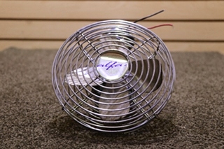 USED ALFA CHROME CF-712 DASH FAN RV/MOTORHOME PARTS FOR SALE