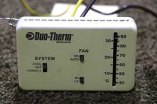 USED DUO-THERM BY DOMETIC 3107612.008 WALL THERMOSTAT MOTORHOME PARTS FOR SALE