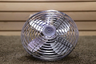USED CHROME DASH FAN RV/MOTORHOME PARTS FOR SALE