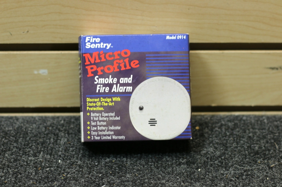 NEW RV FIRE SENTRY SMOKE & FIRE ALARM DETECTOR PN: 0914