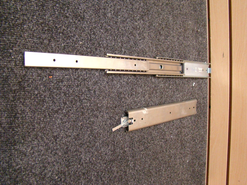 NEW RV OR HOME DRAWER TRACKS SIZE: 12 1/8