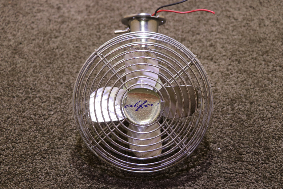 USED ALFA CHROME CF-712 DASH FAN RV/MOTORHOME PARTS FOR SALE